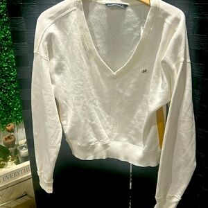 Cream sweater